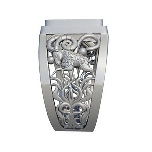 ring aries 3d max