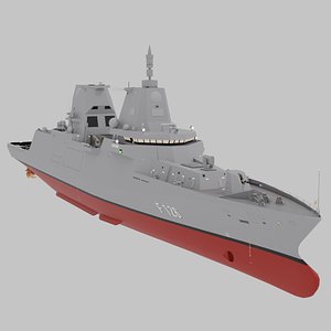 Saarland class Frigate F126 model
