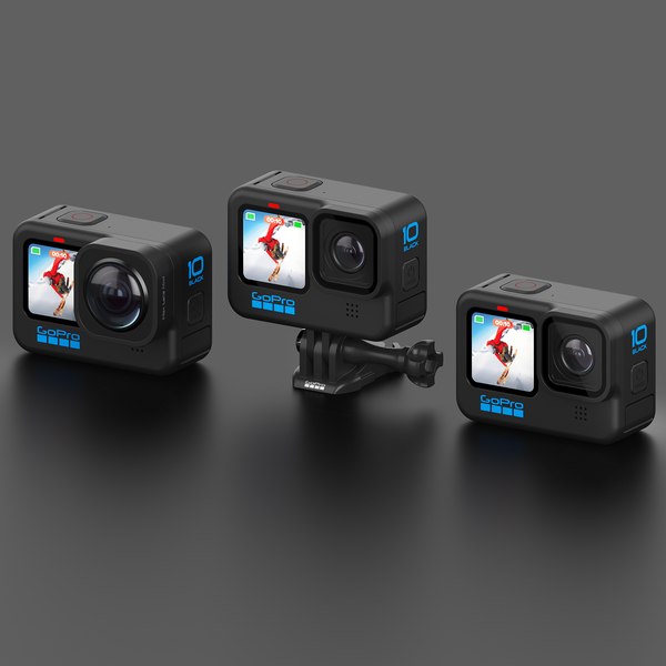 3d Gopro Hero 10 Black Turbosquid