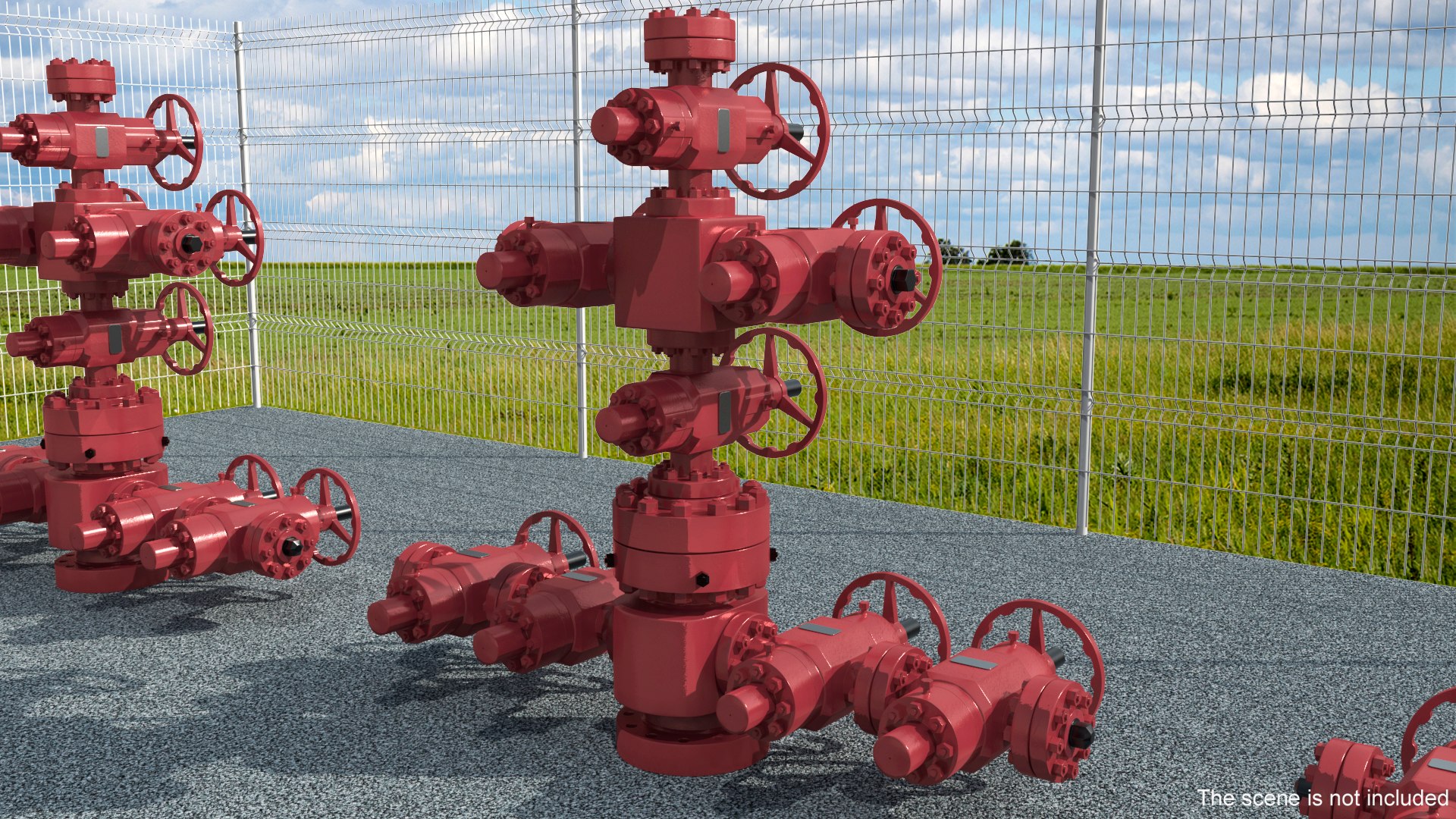 3D Oil Wellheads Collection Model - TurboSquid 2172278