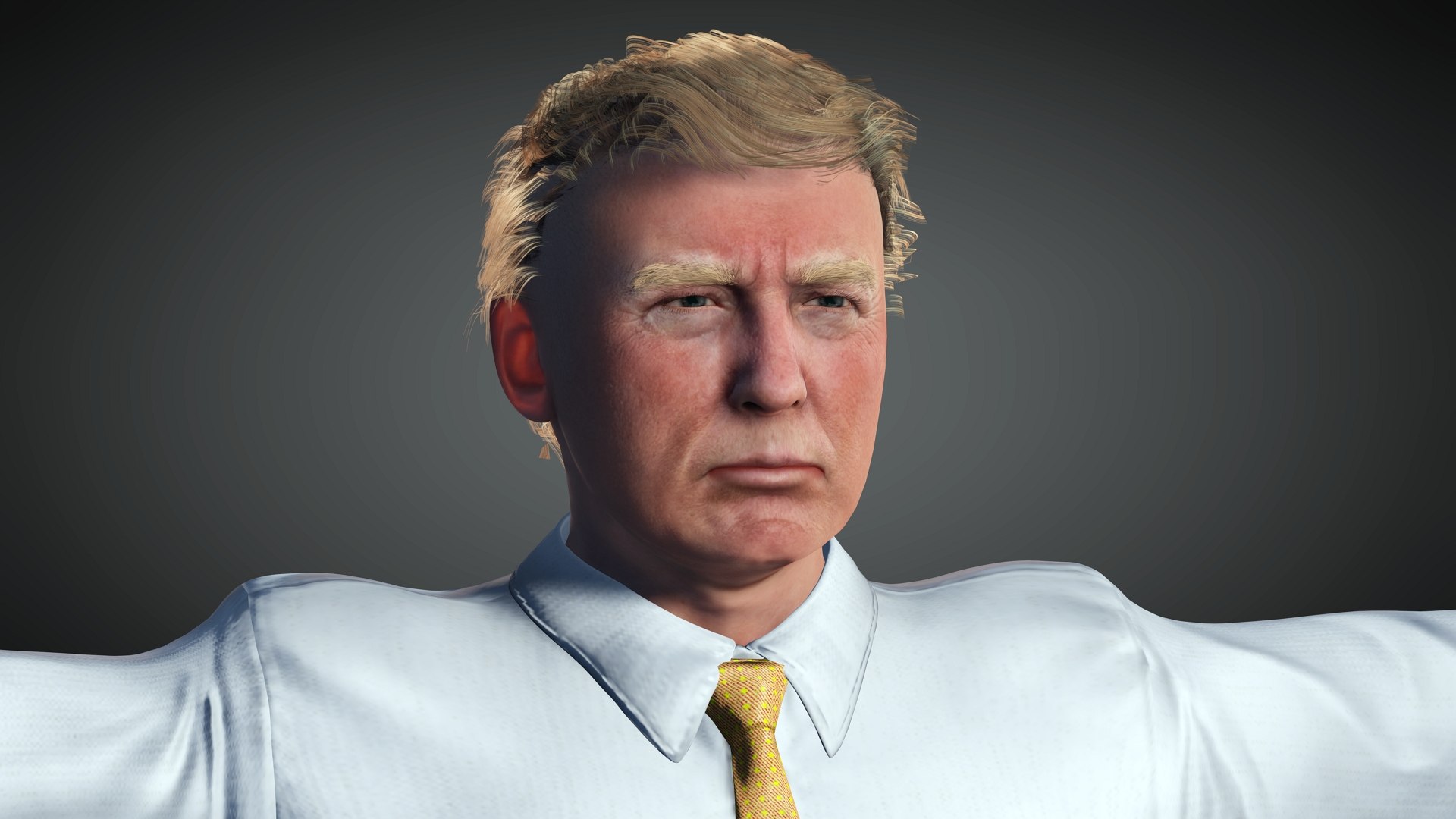 3D Donald Trump - Realistic 3D Male Character Model https://p.turbosquid.com/ts-thumb/UW/AXBu7S/nf/face/jpg/1755244774/1920x1080/fit_q87/c6a4e78e939ecac2ae2b778b95d56155f94ca2bd/face.jpg