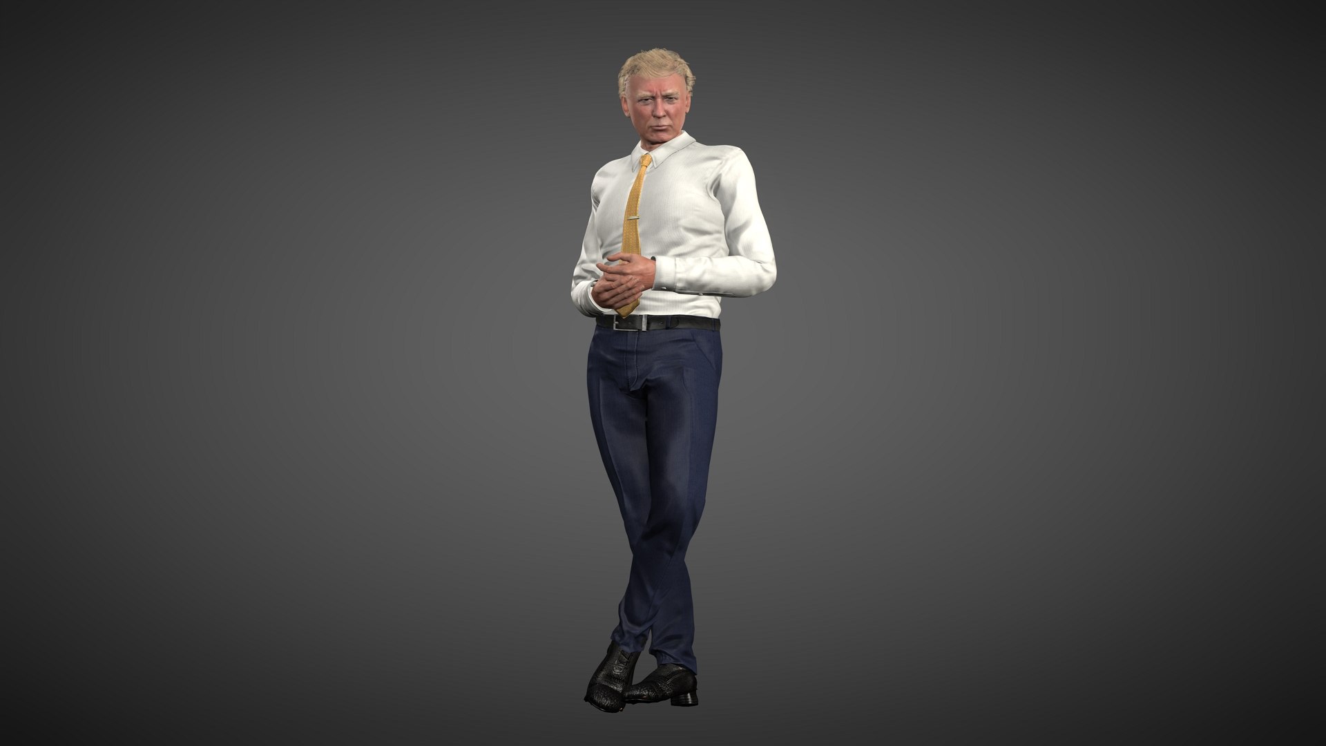 3D Donald Trump - Realistic 3D Male Character Model https://p.turbosquid.com/ts-thumb/UW/AXBu7S/q2/8/jpg/1755244770/1920x1080/fit_q87/83667f0f35b34e986e932d258a9f5cfccc257b25/8.jpg