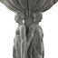 3D model Three Roman Woman Fountain
