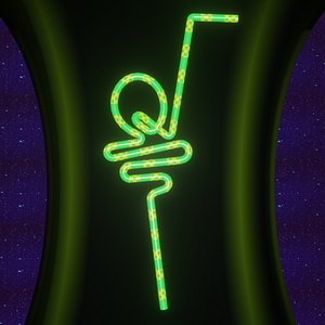 3D model Crazy Straw Letter Q