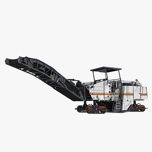 Cold Milling Machine Rigged