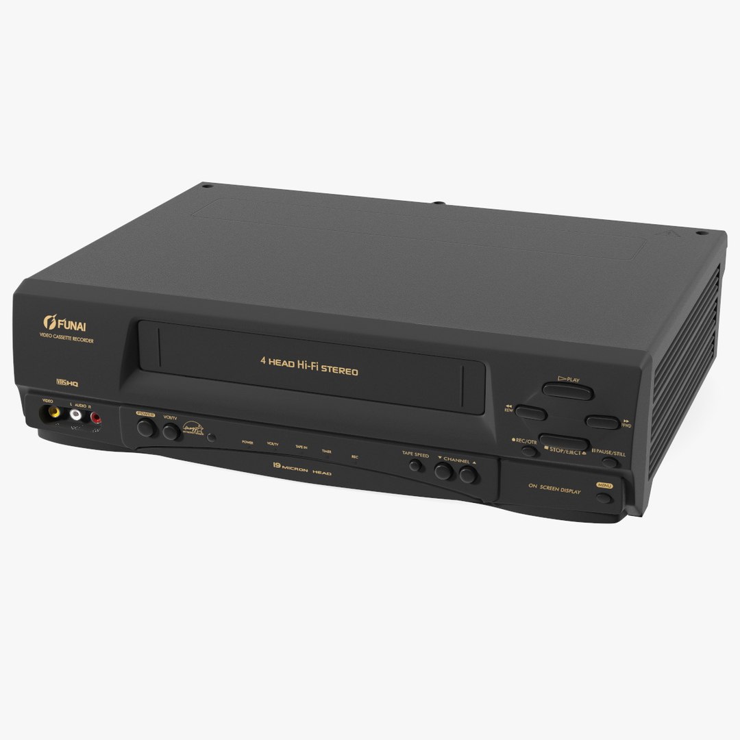 Funai F260LA VHS Player Recorder 3D Model - TurboSquid 1879494