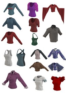 shirt real 3D model