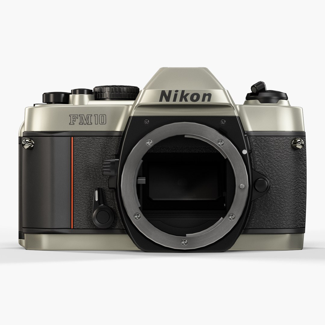 3D Nikon Fm10 TurboSquid 1523921