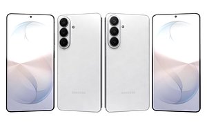 3D Samsung Galaxy S26 Plus White