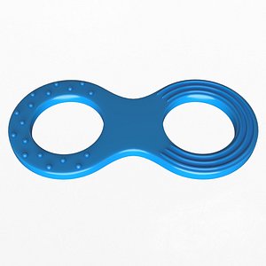 Baby Teething Toy 3D model