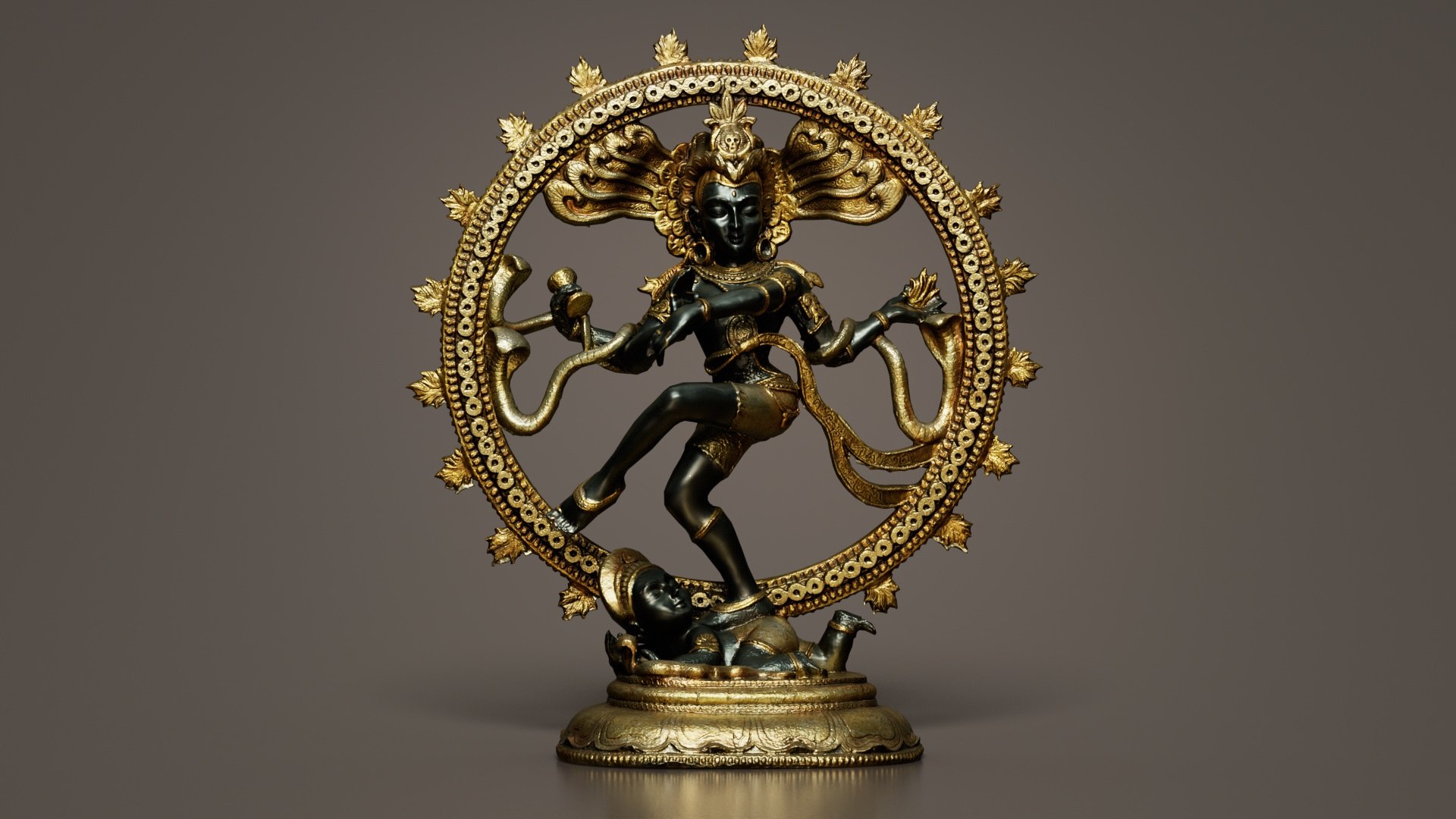 Nataraj Statue Remastered 3D - TurboSquid 2363528