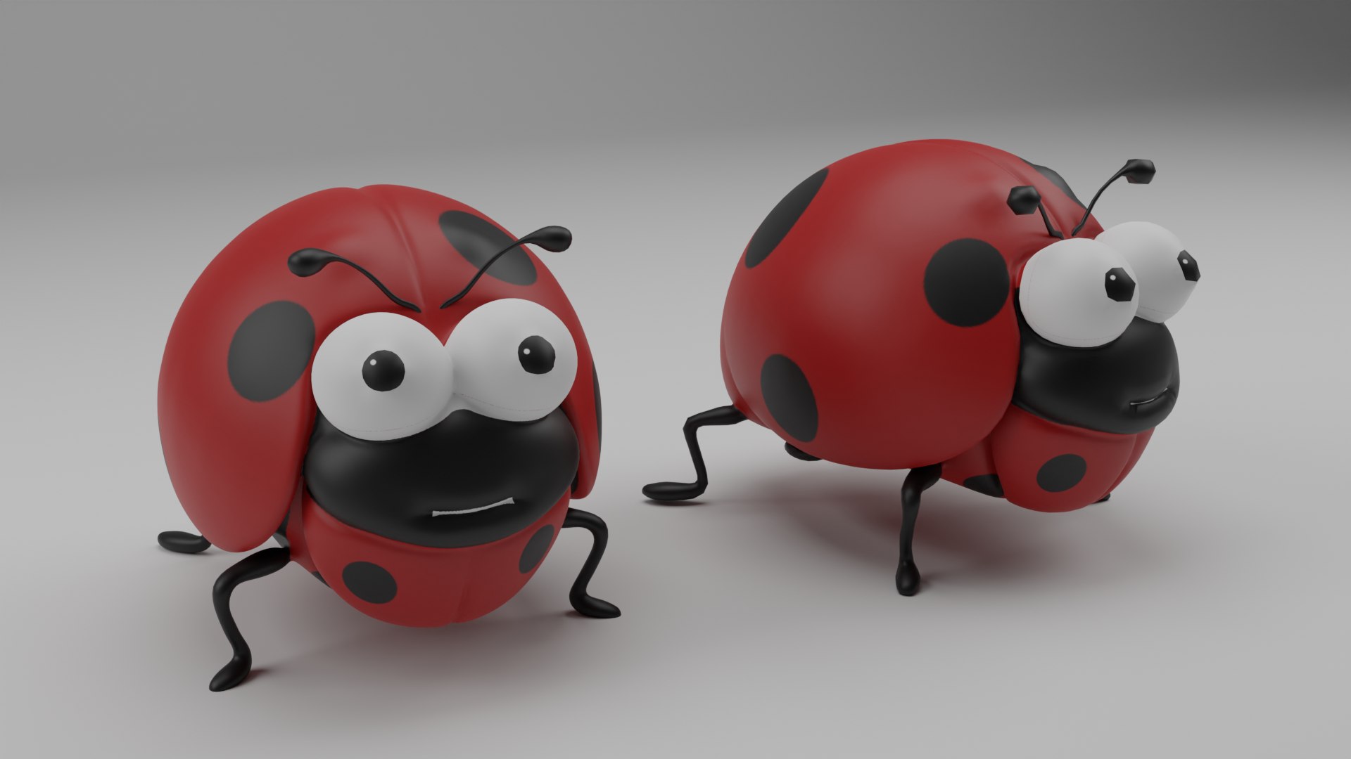 3D LadyBug Model - TurboSquid 2252800