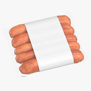 3D sausage packaging 03