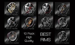 Rims Best 10 Pack High Quality