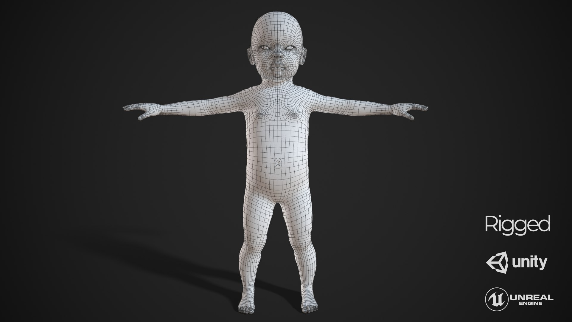 3D Base Mesh Basemesh Model - TurboSquid 1680907