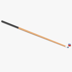 Billiard Cue And Chalk