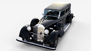 3d obj mercedes 770k