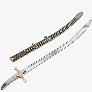 3D model Arabian Sword