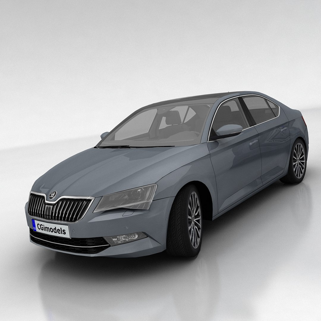 Skoda Superb 3d Model