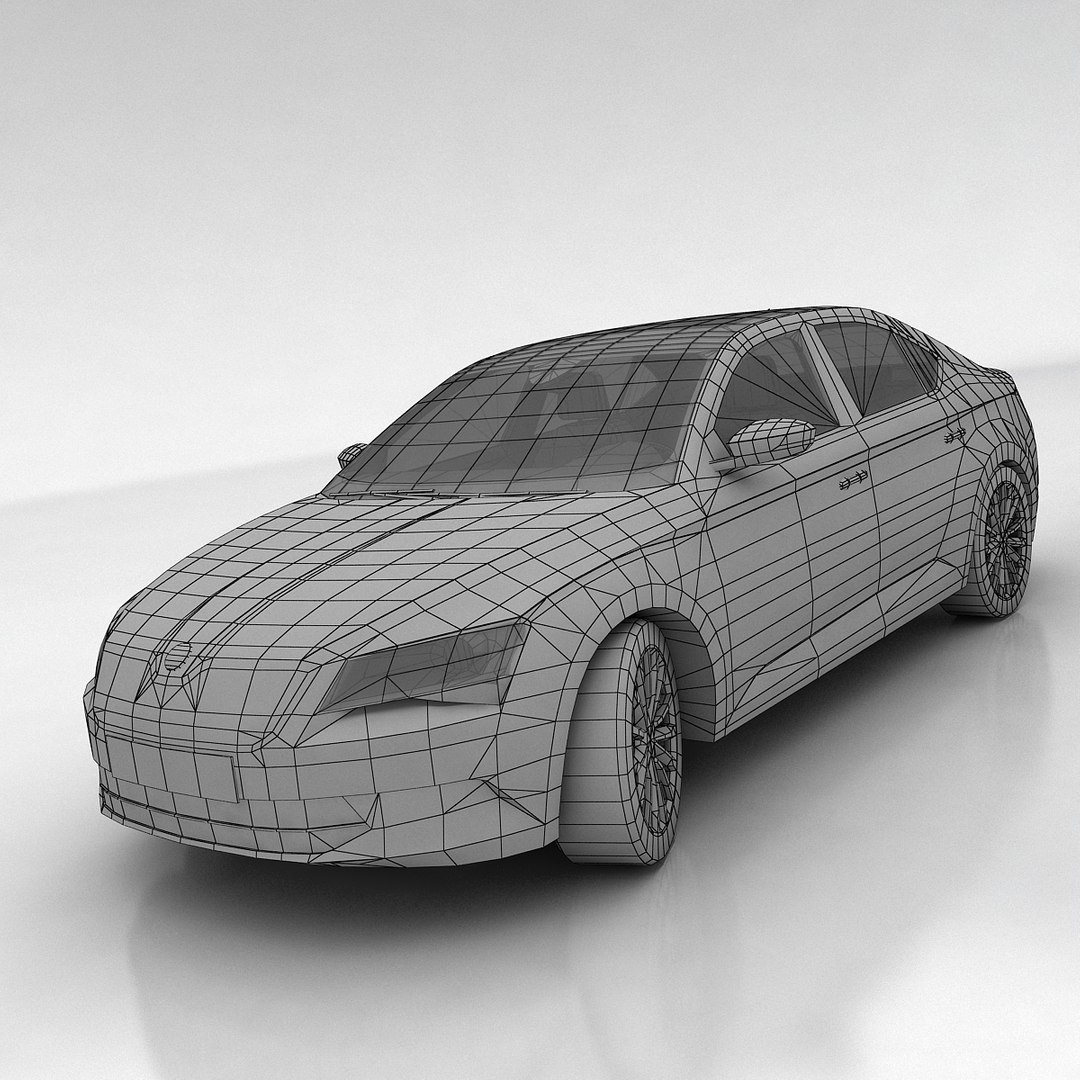 Skoda Superb 3d Model