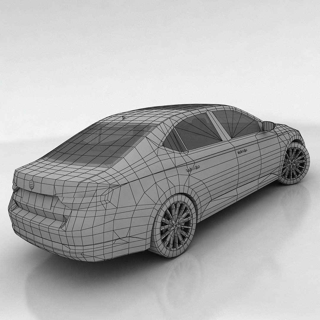 Skoda Superb 3d Model