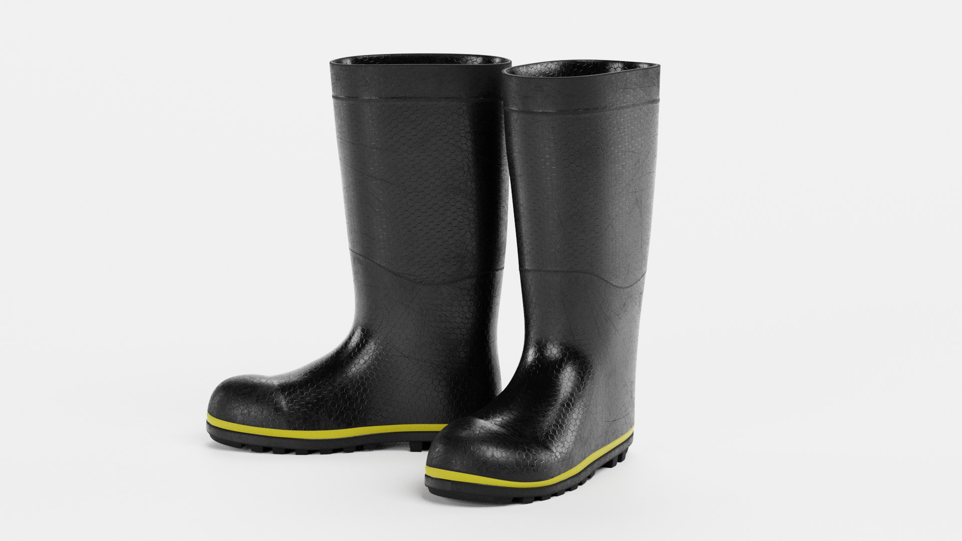 Gum Boots 3D Model TurboSquid 1601767