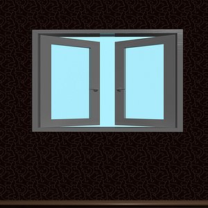 window 3D model