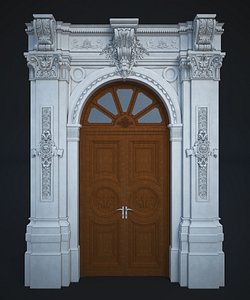 classic door 3D model