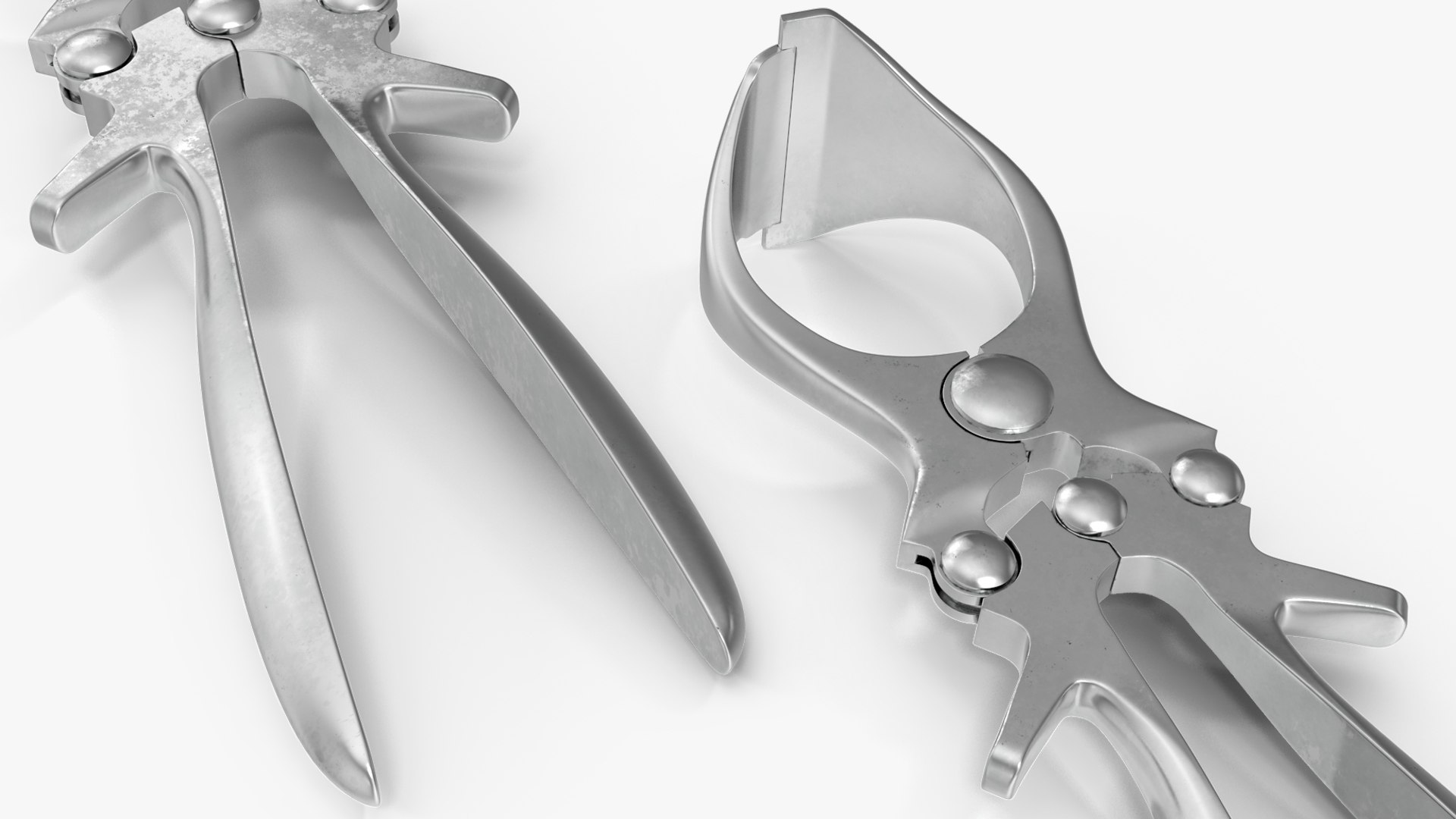 Veterinary Burdizzo Castration Tongs 3D TurboSquid 2060280