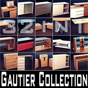 gautier furniture 3d max