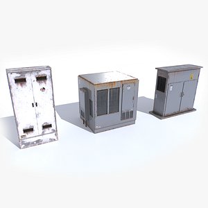 Electric Substation Transformer Set