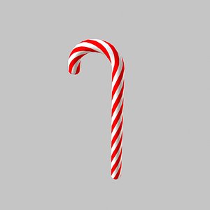 Candy Cane 3D model