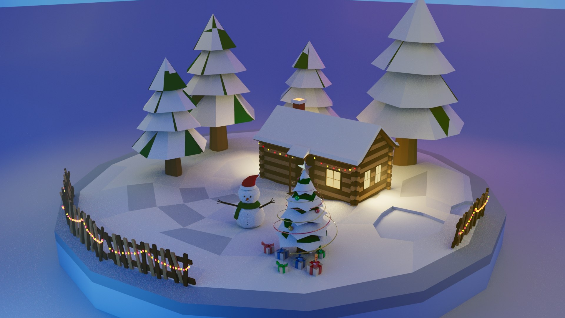 3D Merry Christmas Model - TurboSquid 2332830