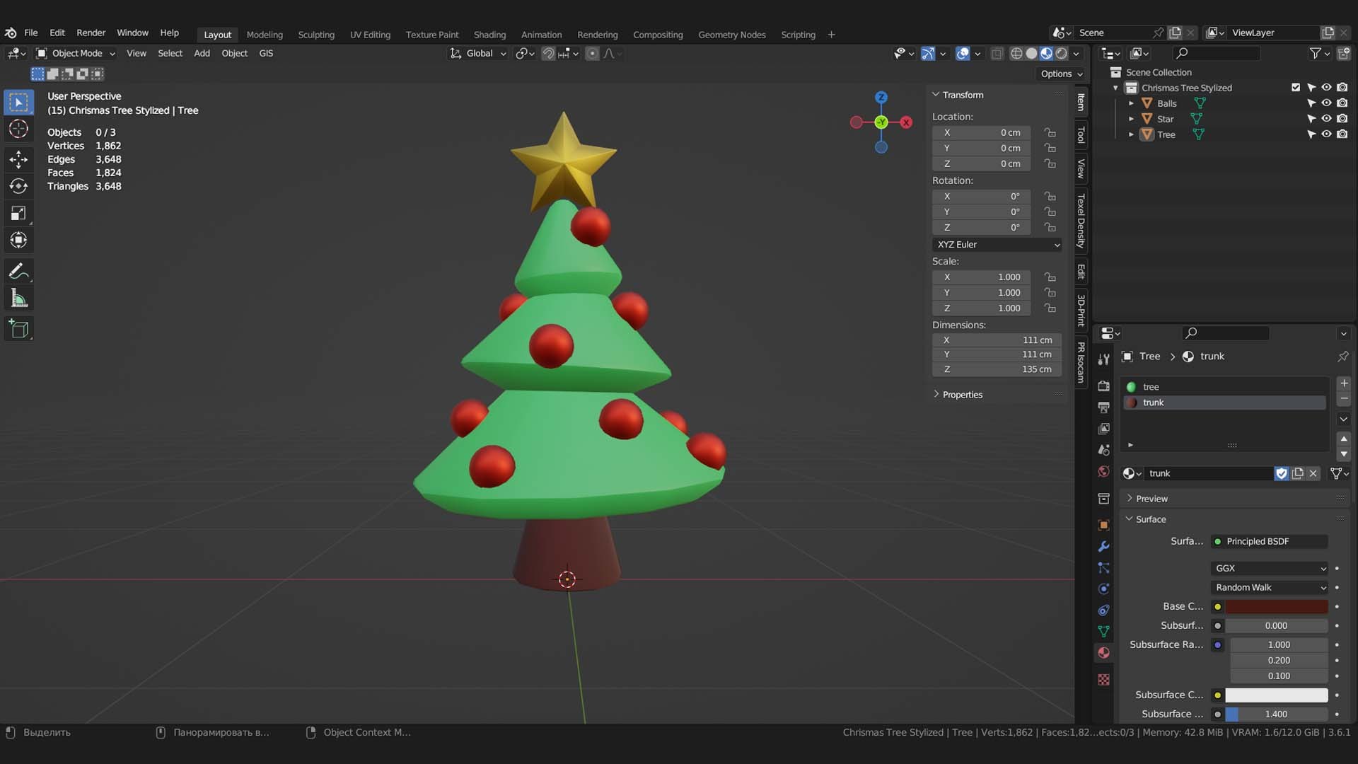 Christmas Tree Stylized 3D https://p.turbosquid.com/ts-thumb/UX/Jfm9GE/MR/chrismastreestylized_07/jpg/1705333158/1920x1080/fit_q87/269a49466ccdb530cc2a4dda1065ee8f2e56bd08/chrismastreestylized_07.jpg