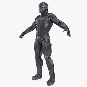 Sci-fi Futuristic Soldier Character