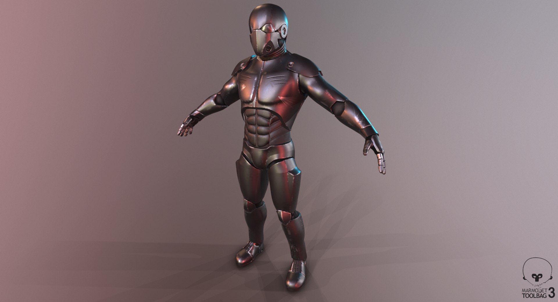 Sci-fi Soldier 3d Model