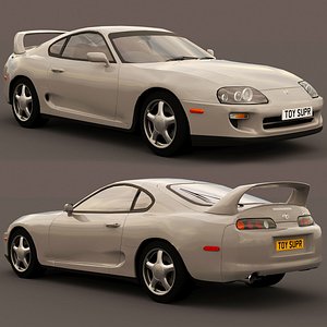 3D toyota supra rz mk4 1997