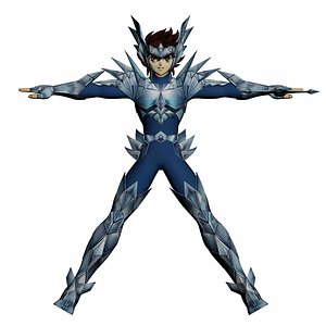 Saint Seiya - GOD ODIN Low-poly 3D model games 3D model