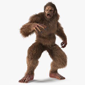 Aggressive Sasquatch Fur