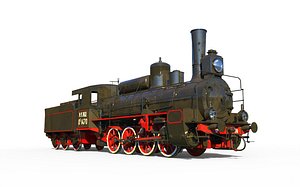 3D locomotive class Ov model