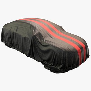 3D model Car Cover Sedan 02PBR