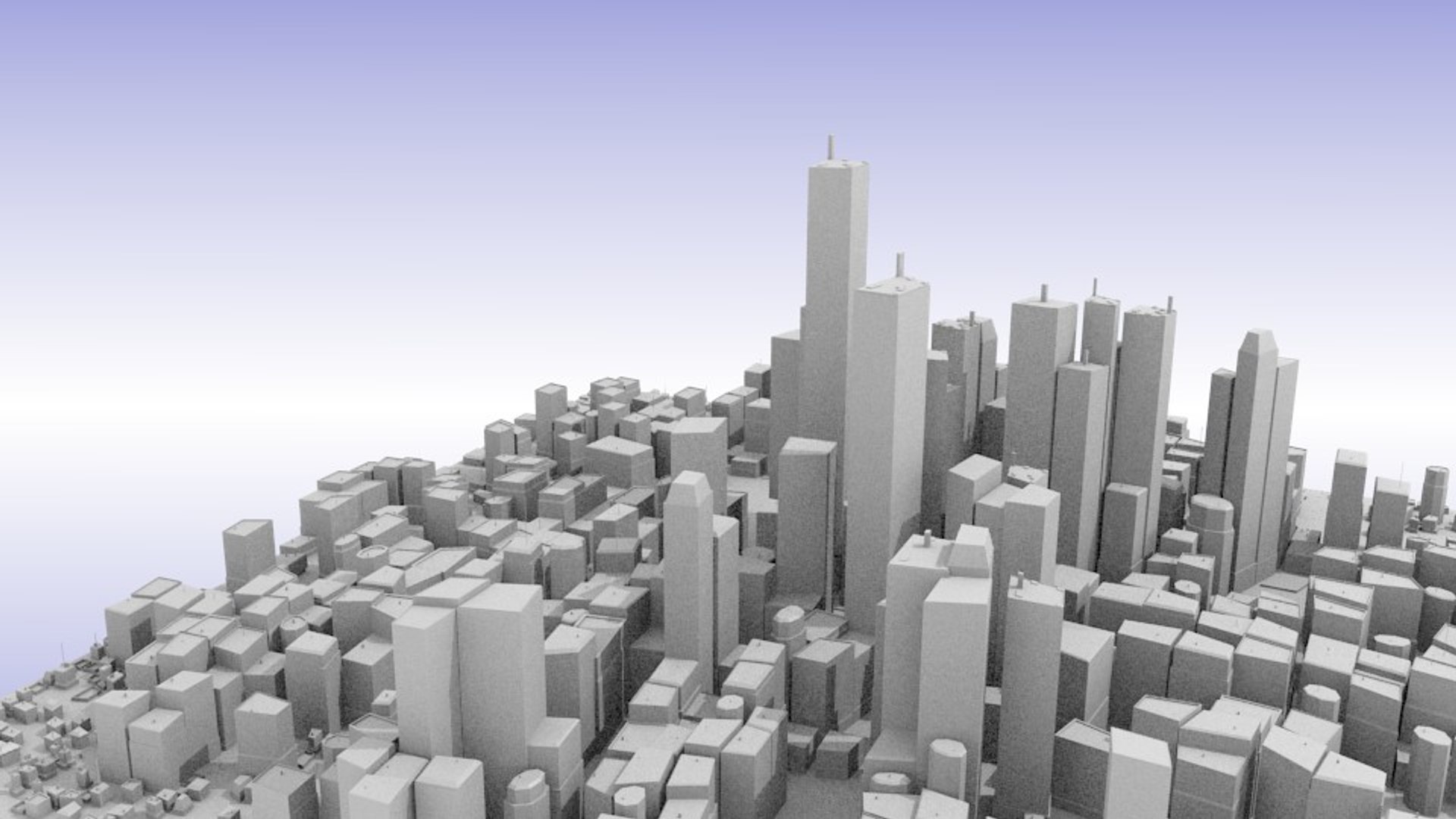 Cityscape Streets 3D Model - TurboSquid 1210508
