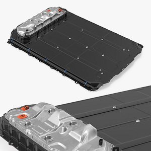 3D Tesla Battery Pack System