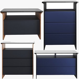 3D model Pianca Nota Dresser