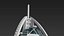 Dubai Landmark 3D Bundle Modern and Iconic Architecture 3D Model Collection