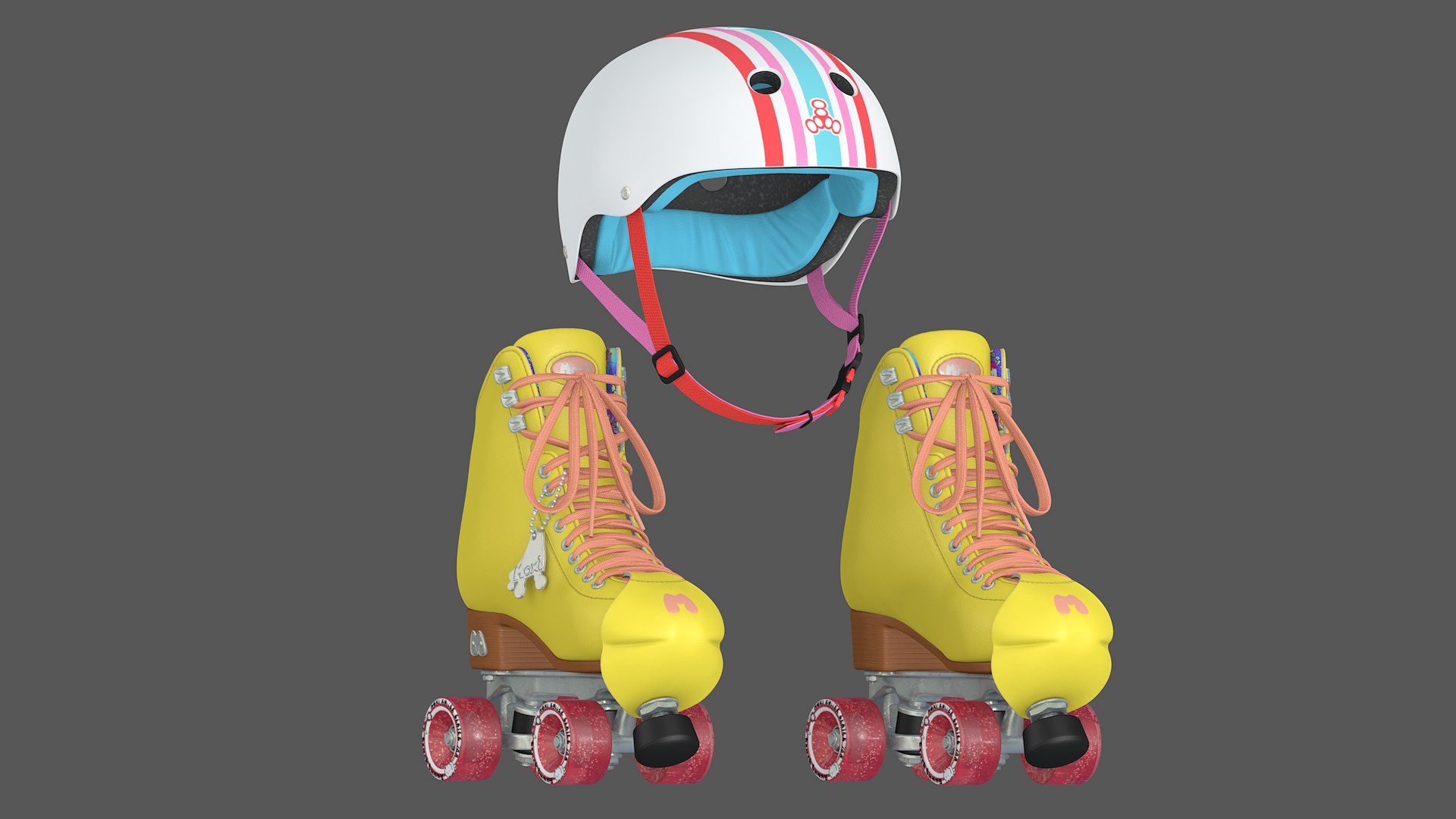 Moxi  Beach Roller Skate Helmet Triple Eight 8K model https://p.turbosquid.com/ts-thumb/UY/2kdxST/St/context02/png/1654301614/1920x1080/fit_q87/ed18ab5c76c1af0f70137f236cf0bf783fb0f0ea/context02.jpg