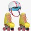 Moxi  Beach Roller Skate Helmet Triple Eight 8K