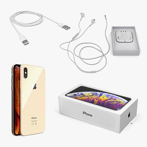 Apple iPhone Xs Max 3D Models Collection