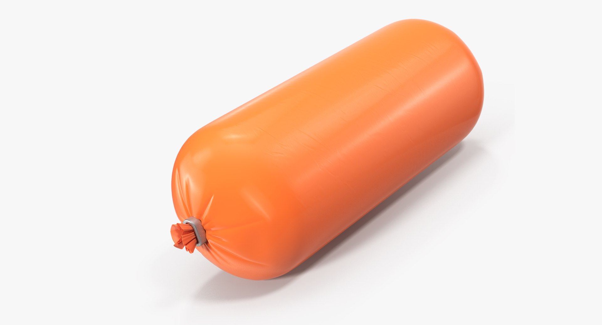 Cooked Milk Sausage 3D model preview