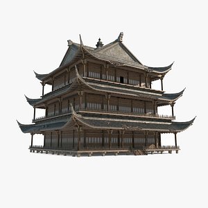 3D The Grand Palace of Asian Ancient Architecture